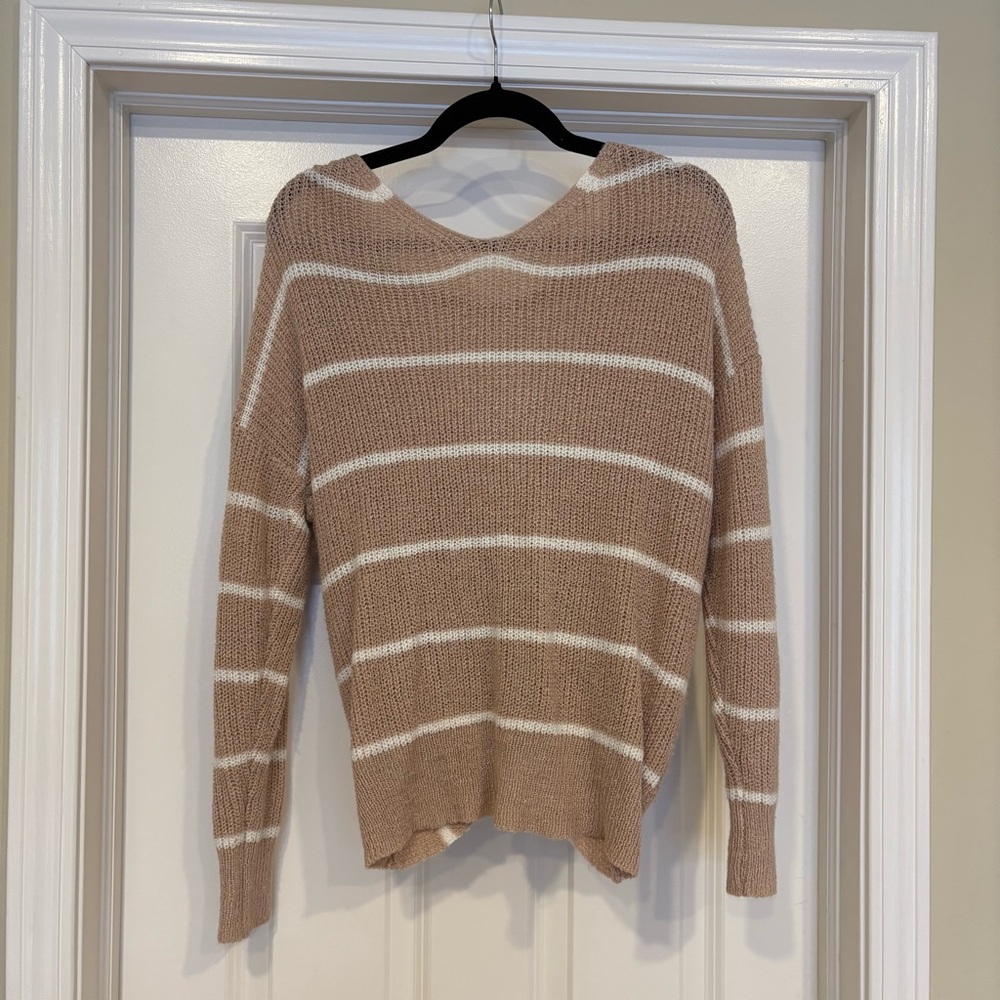Twisted Back Sweater